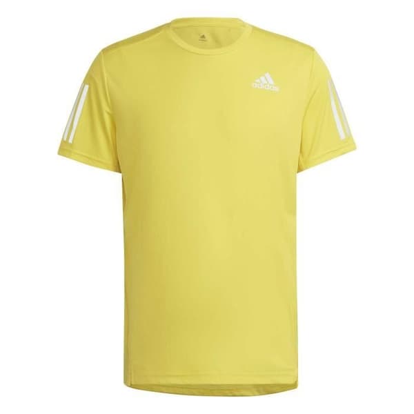 adidas 38 Own the Run Running Jersey - Gul - Storlek S för Herrar