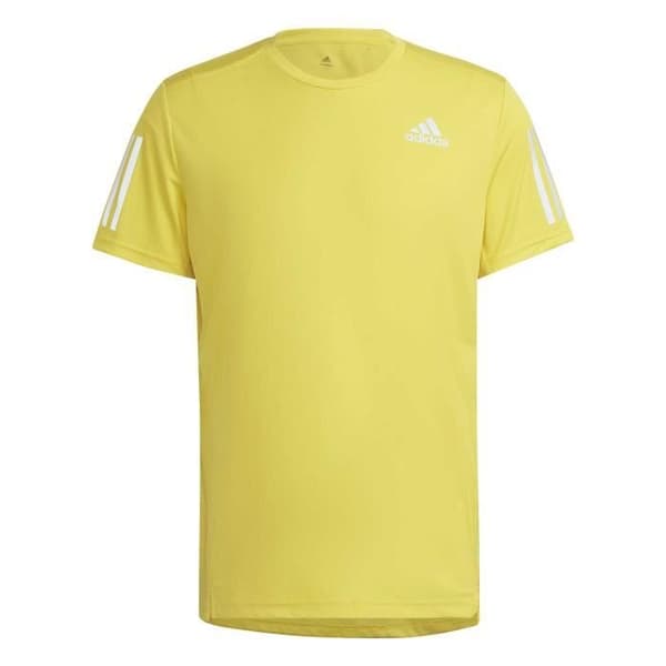 adidas 38 Own the Run Running Jersey - Gul - Storlek S för Herrar