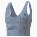 Miniatyrbild 1 av 2: Topp - Puma - Studio Printed Cropped - Grå - Dam - Ventilerande