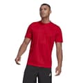Miniatyrbild 3 av 4: Sportt-Shirt - adidas - Aeroready Designed To Move - Mörkröd/vit - Herr - Löpning