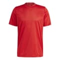 Miniatyrbild 2 av 4: Sportt-Shirt - adidas - Aeroready Designed To Move - Mörkröd/vit - Herr - Löpning