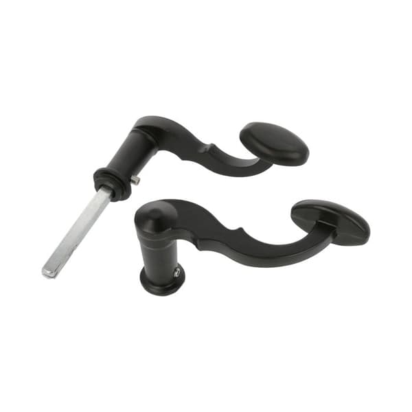 AMIG 7973 | Dubbel stöd 100SP | Zamak | Svart