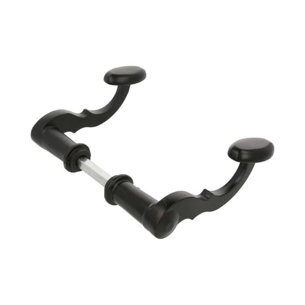 AMIG 7973 | Dubbel stöd 100SP | Zamak | Svart