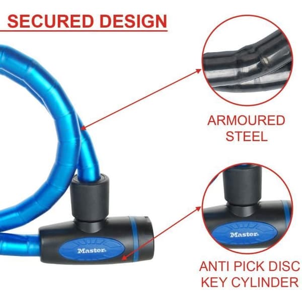 MASTERLOCK High-end hänglås - Vinylskydd