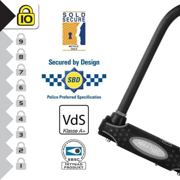 MASTER LOCK Cykellås U - nyckel - Cyklar, Elcyklar, MTB