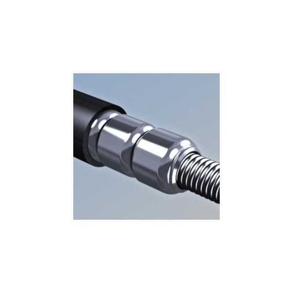 Abus Steel-O-Flex Iven 8200/85 lås för fritidscykel - Svart