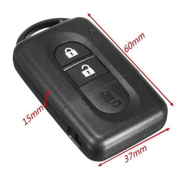PLIP-NYCKEL NISSAN Micra X-trail Qashqai Juke Duke Navara Note Pathfinder 2 knappar FJÄRRKONTROLL Pro-Plip