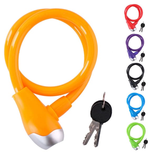 Kaapeli riippulukolla Dunlop Ø 12 mm 65 cm