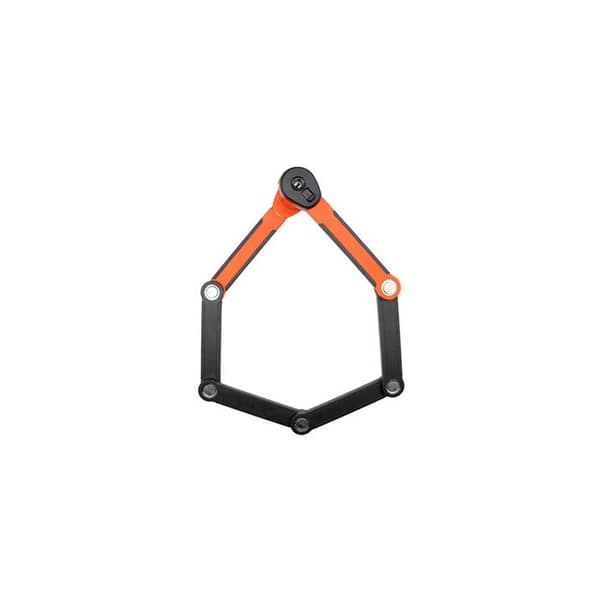 Cykellås - Kryptonite - Evolution 790 - Fällbar - 90 cm - Gummibelagt stål