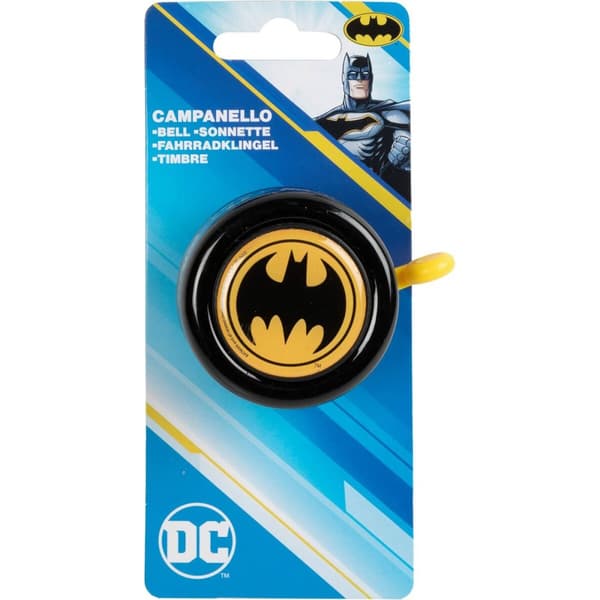 Ringeklokke til børnecykel Batman CZ10963 Sort/Gul