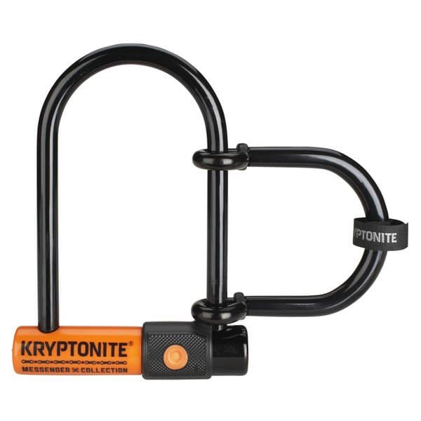 Kryptonite U-lukko Messenger Mini Oranssi,Musta 11 x 95 x 165 mm