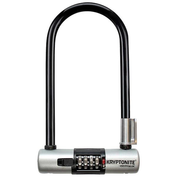 Kryptonite U-lukko Kryptolok Combo Hopeinen 102 x 203 mm