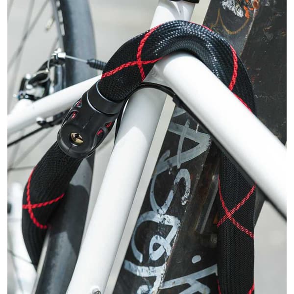 Abus Kabellås Ivy 9210 Sort 110 cm