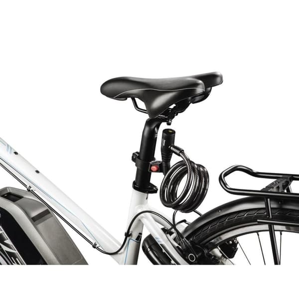 Hama Bicycle Spiral Cable Lock, 120 cm, 178110