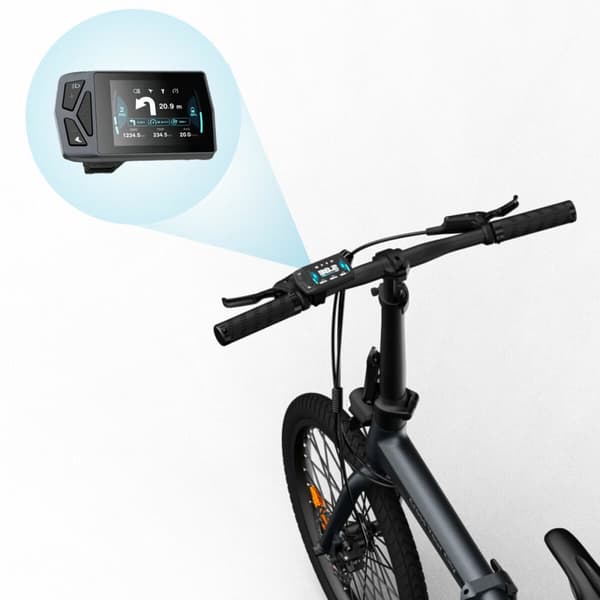 Elektrisk cykel A Dece Oasis ADO A20 Air Grå 10000 mAh 20" 100 Km