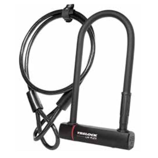 Trelock U-lukko U4 Flex Musta 230 x 102 x 14 mm