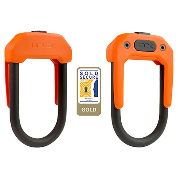 Hiplok U-lukko Dx Oranssi 14 x 85 x 150 mm