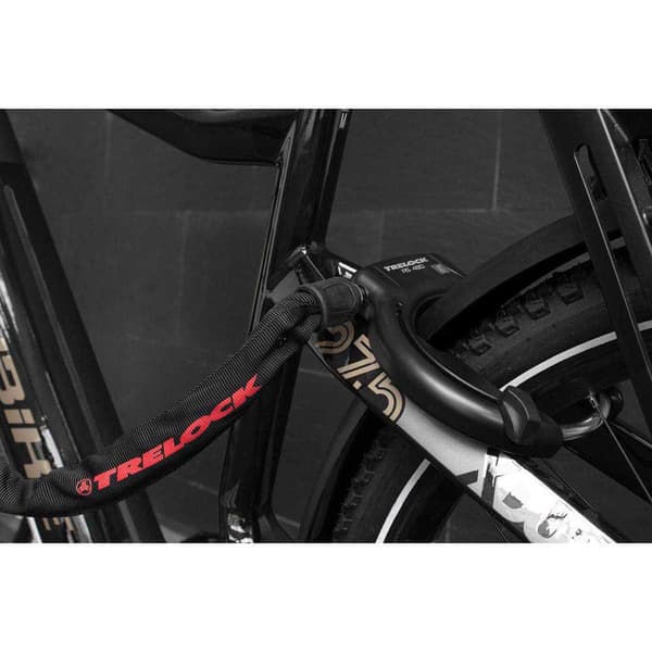 Trelock Kehyksen Lukitus Rs 480 Xl Hopeinen