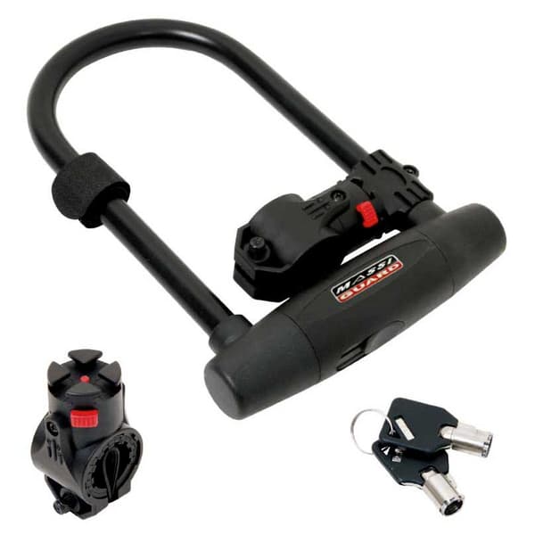 Massi U-lukko Bisson 14 Mm Musta 170 x 260 mm