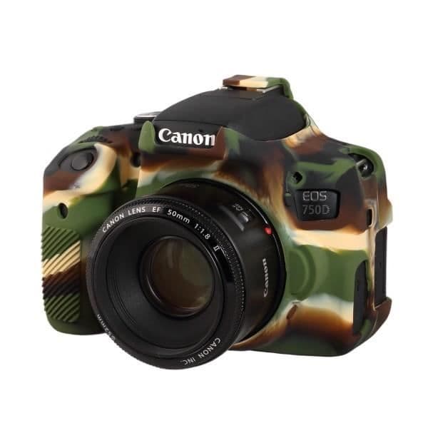 EasyCover kameraväska för Canon 750D / T6i Military