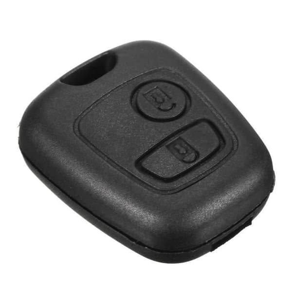 2 KNAPPAR FJÄRRNYCKEL SHELL FOB-SKYDD FÖR PEUGEOT 106 206 207 307 405 @fml