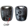 Miniatyrbild 4 av 4: OCIODUAL 2-knapps fjärrnyckelfodral för Peugeot 106 107 205 206 207 306 307 308 309 406 407