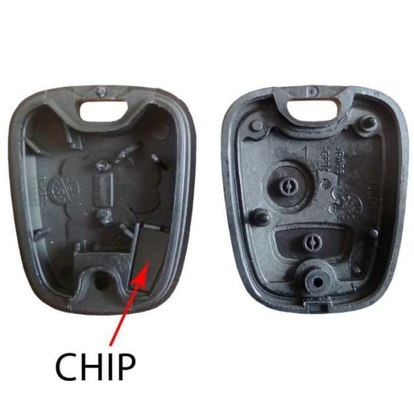 OCIODUAL 2-knapps fjärrnyckelfodral för Peugeot 106 107 205 206 207 306 307 308 309 406 407