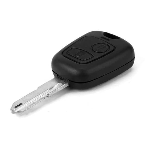 OCIODUAL 2-knapps fjärrnyckelfodral för Peugeot 106 107 205 206 207 306 307 308 309 406 407