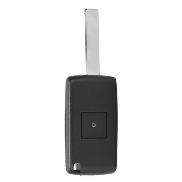 Vvikizy Remote Key Case 3-knapps fjärrnyckelskal, kompatibel med Peugeot 107 207 307 407 408 Auto Airbag