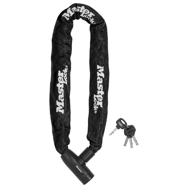 Master Lock Riippulukko Chain With Key Musta 900 x 8 mm