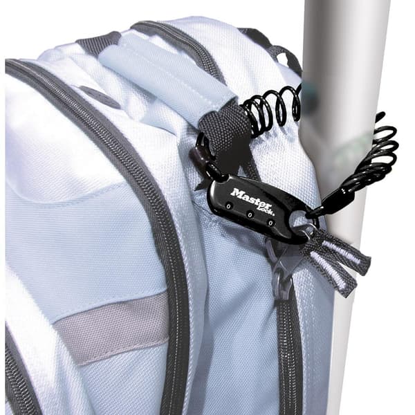 Master Lock Karbinhake Med Cable 4 Enheter Svart 900 mm