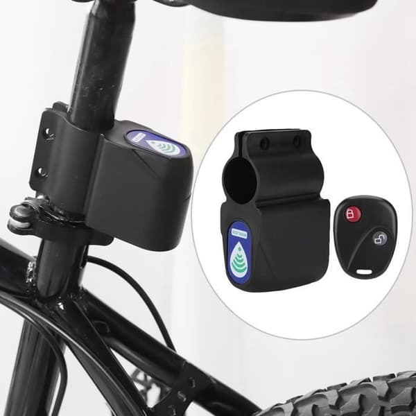 Stöldskydd Cykellås Säkerhet Trådlös fjärrkontroll Cykellarm-XID