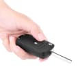 Miniatyrbild 3 av 4: Cuque 2-knappsnyckelfodral 2-knappsfällbart fjärrkontrollfodral för bilnyckel för Opel Astra Insignia