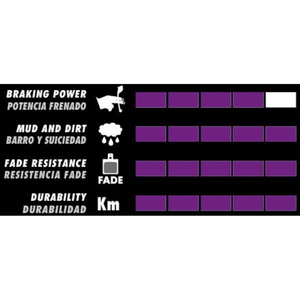 Bromsbackar E-BIKE SRAM RED 22  Galfer FD 469  Multicolour