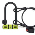 Miniatyrbillede 1 af 8: Urban Security Bracket Bk03+cable 120 U-lås Gul 120 cm