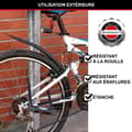 Pikkukuva 4 / 6: U Bike Lock - MASTER LOCK - 8195EURDPROCOLWR - Härdat stål, nyckel, röd