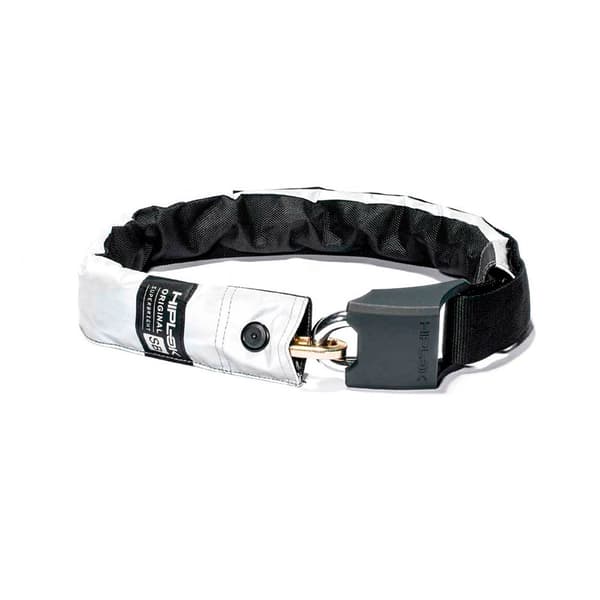 Hiplok Original Superbright Kedjelås Vit 12 mm