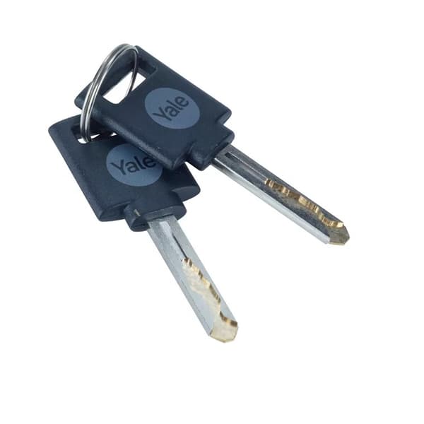 Teräspolkupyörän kaapeli yhdistelmälukolla ja avaimella 12x1000mm Yale Essential Security Combination & Key Cable Lock