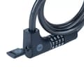 Pikkukuva 2 / 4: Teräspolkupyörän kaapeli yhdistelmälukolla ja avaimella 12x1000mm Yale Essential Security Combination & Key Cable Lock
