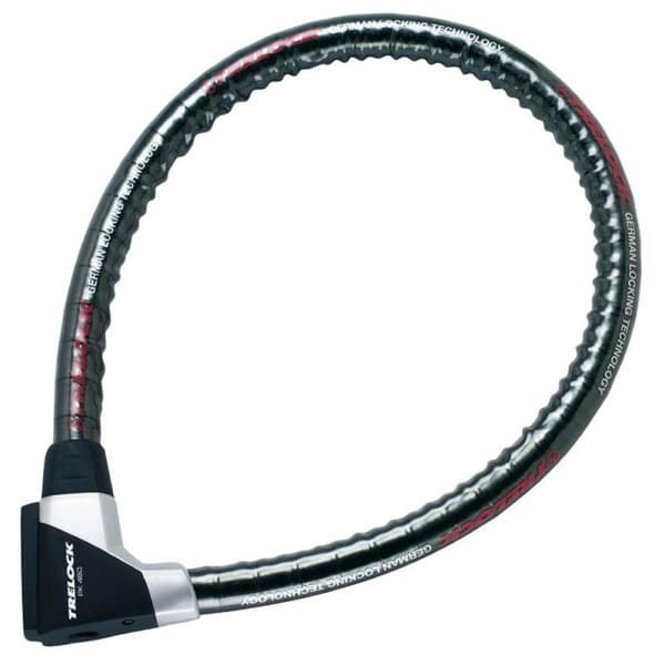 Trelock Pk 480 Kabellås Svart 80 cm