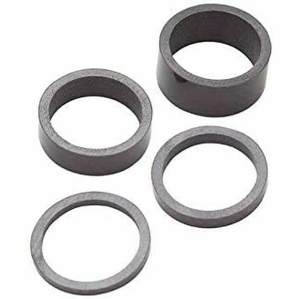 Afstandsstykker af nylon Shimano PRAC0004 Charcoal Grå (4 pcs)