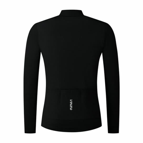 Cykeltrøje Shimano Element L.S. Sort - S