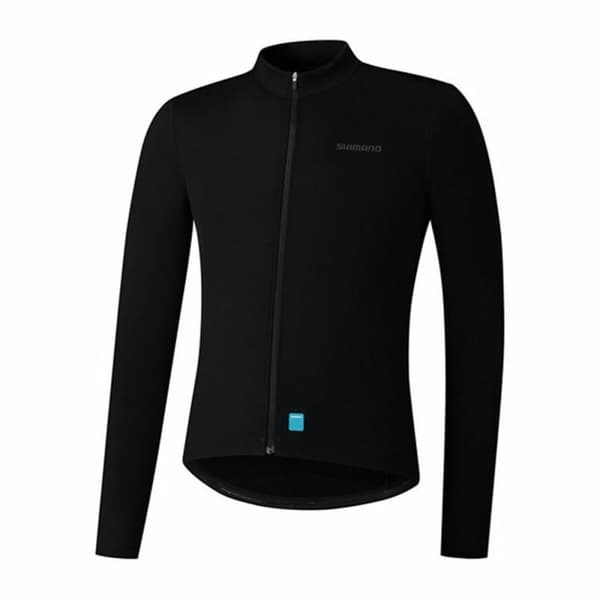 Cykeltrøje Shimano Element L.S. Sort - S