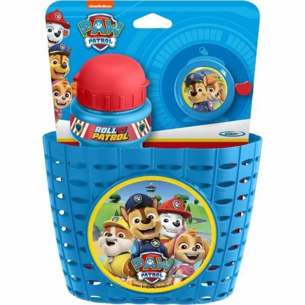 Tilbehør sæt The Paw Patrol Børnecykel Blå Rød 3 Dele