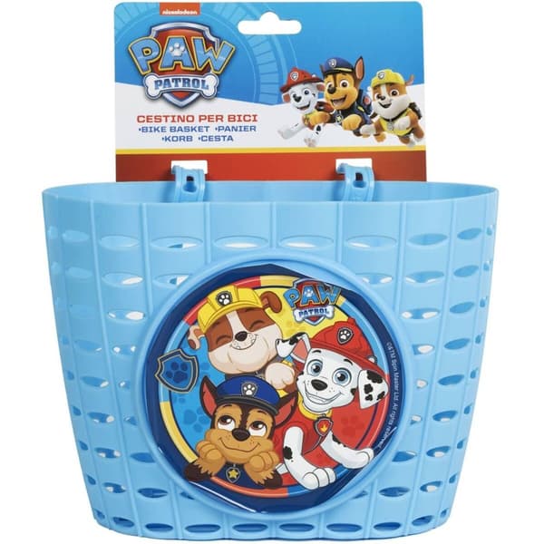 Børnecykelkurv The Paw Patrol Blå