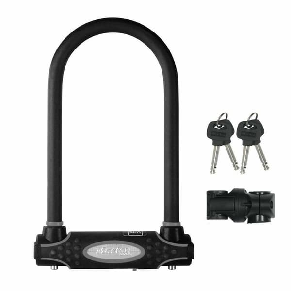 Hengelås med nøkkel Master Lock 8195EURDPRO Svart