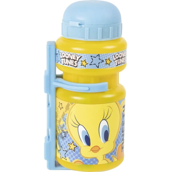 Liten barneflaske for sykler Looney Tunes CZ10968 Gul 350 ml