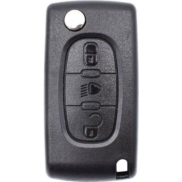 Bilfjärrnyckelskal för Citroen C2 C3 C4 C5 C6 C8 Fobfodral lock 3 knappar VA2 blad CE0523 2008 2009-2011