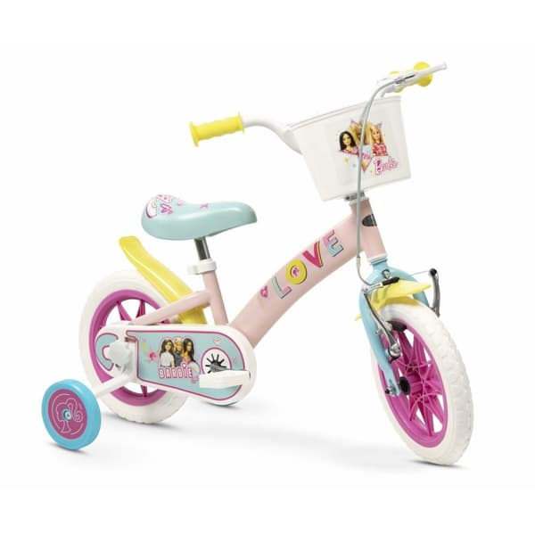 Barncykel Toimsa Barbie 1465 Rosa