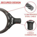 Pikkukuva 3 / 4: Ketju munalukolla Master Lock
